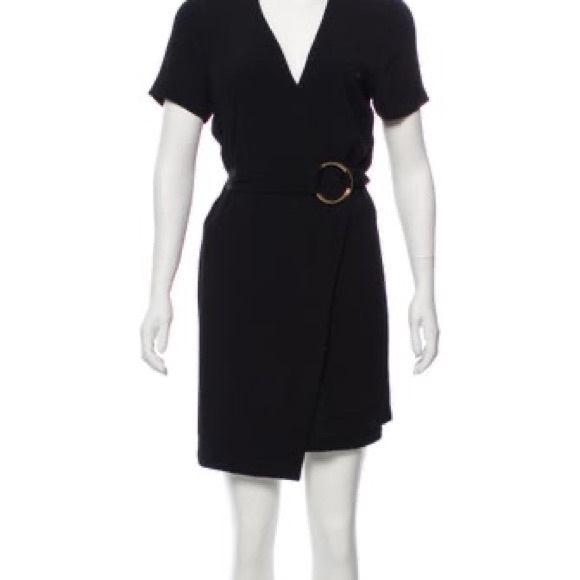 Rouje ✨Soko✨ RARE belted 70s style retro wrap dress early collection sold out - Picture 3 of 7